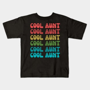 Cool aunt gift for aunt, new aunt gift, gift for her 2022 Kids T-Shirt